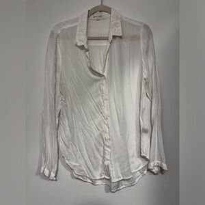 Bella Dahl White Button Down Shirt